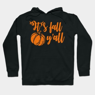 It's Fall Y'all - Funny Vintage Pumpkin Gift Hoodie